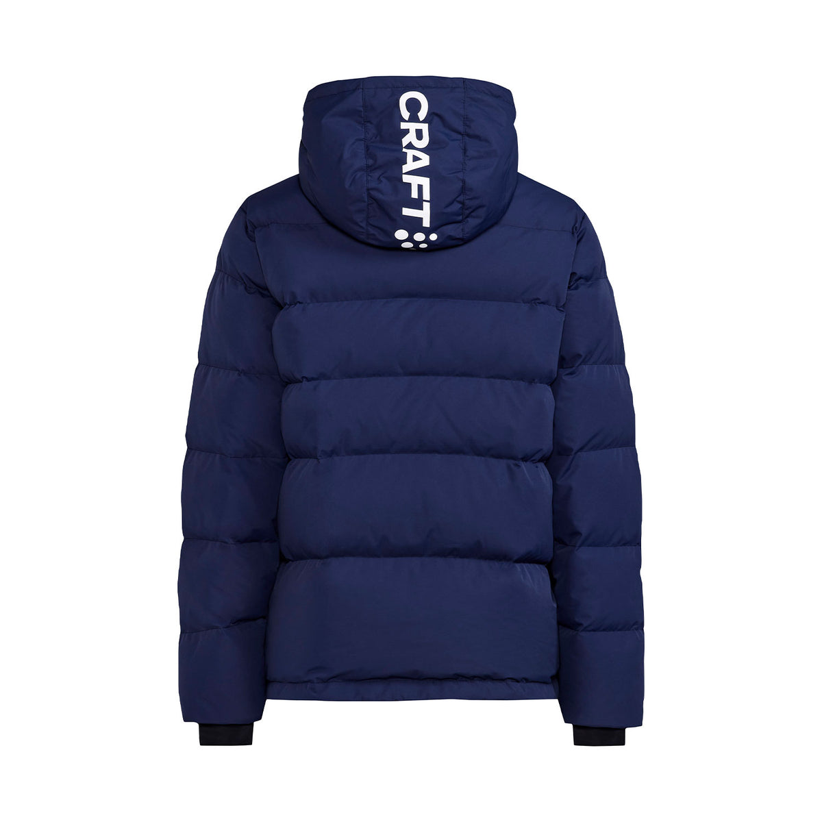 Evolve Down Jacket W navy naisten untuvatakki selkä