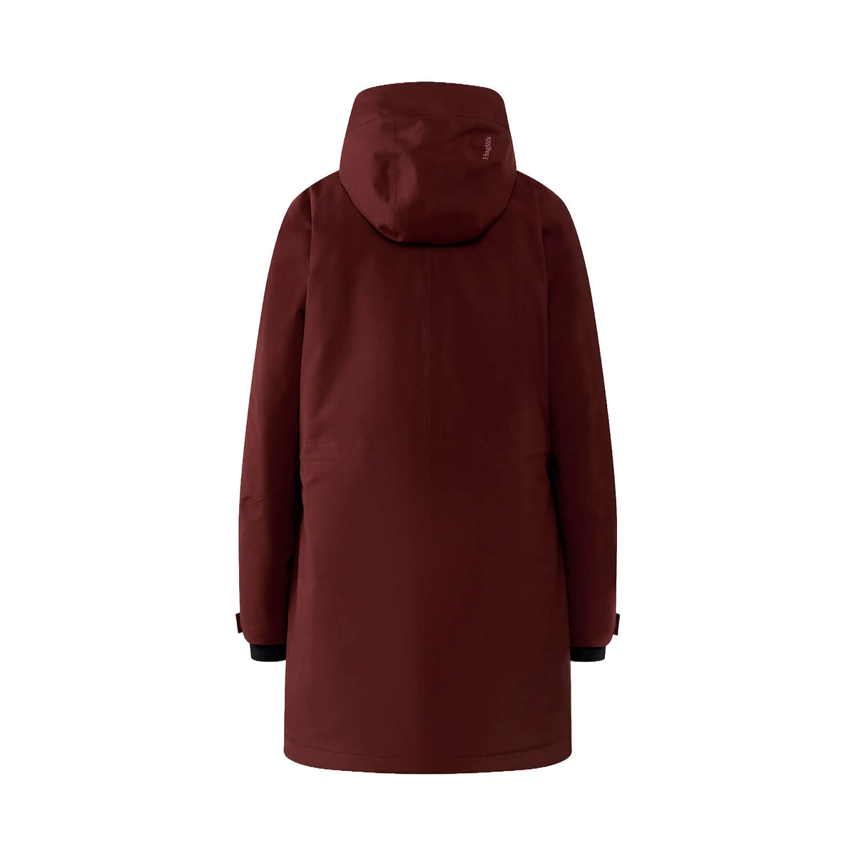 Salix Proof Mimic II Parka women, marron trail, selkä