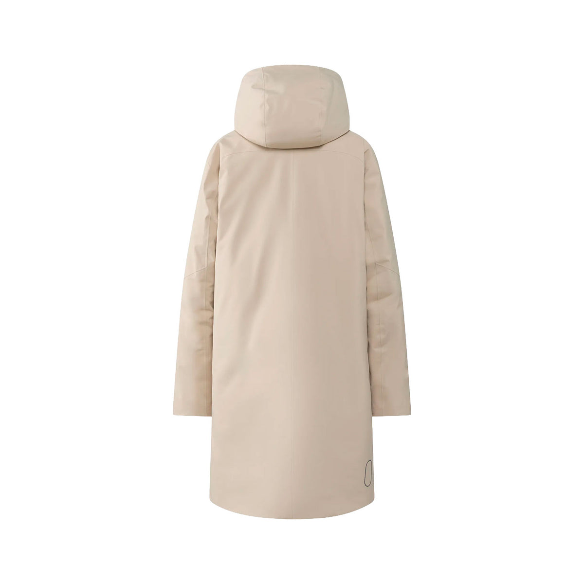 Yra Mimic Proof Parka Women, naisten, chalk beige, selkä