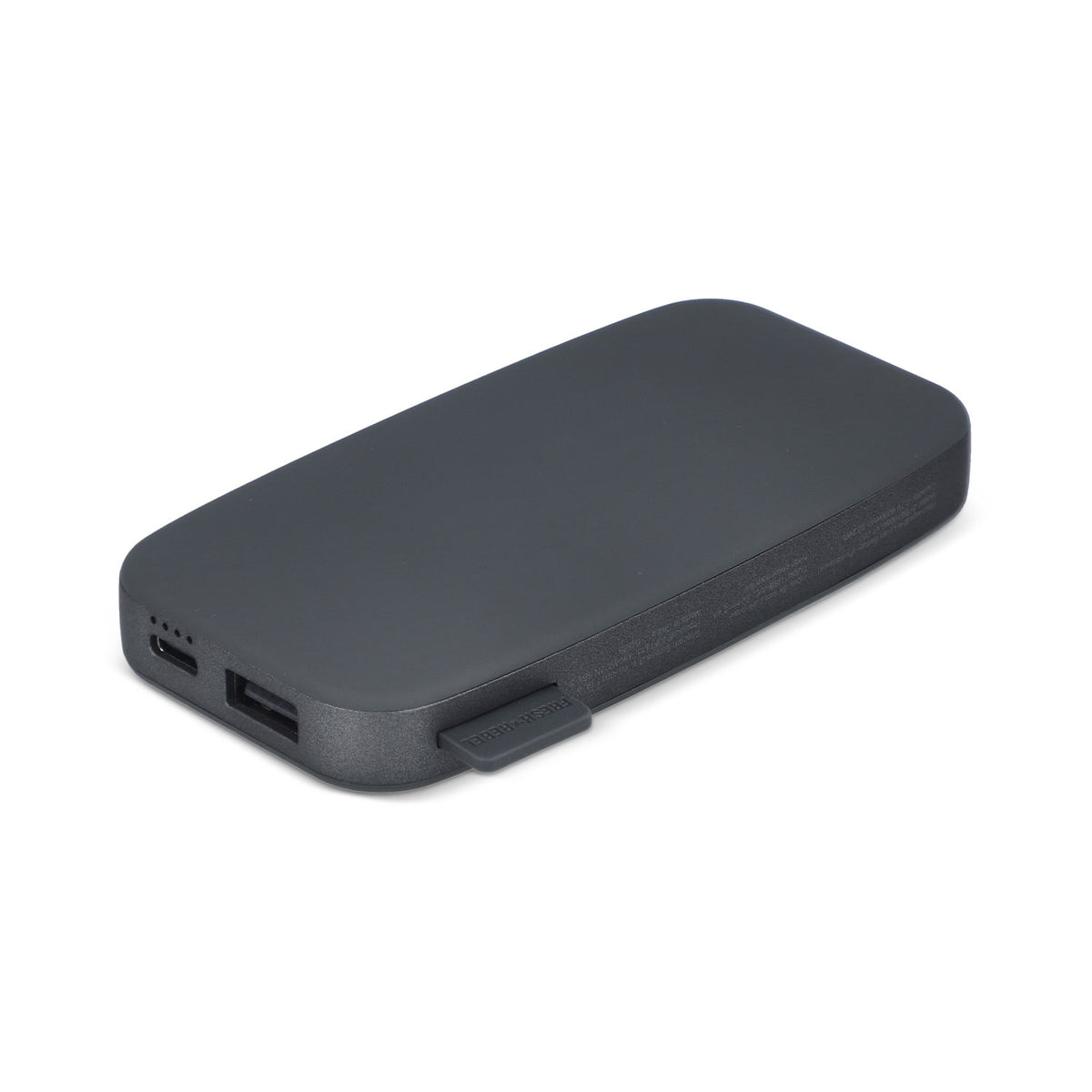 Fresh 'n Rebel powerbank 6000 mah, tummanharmaa