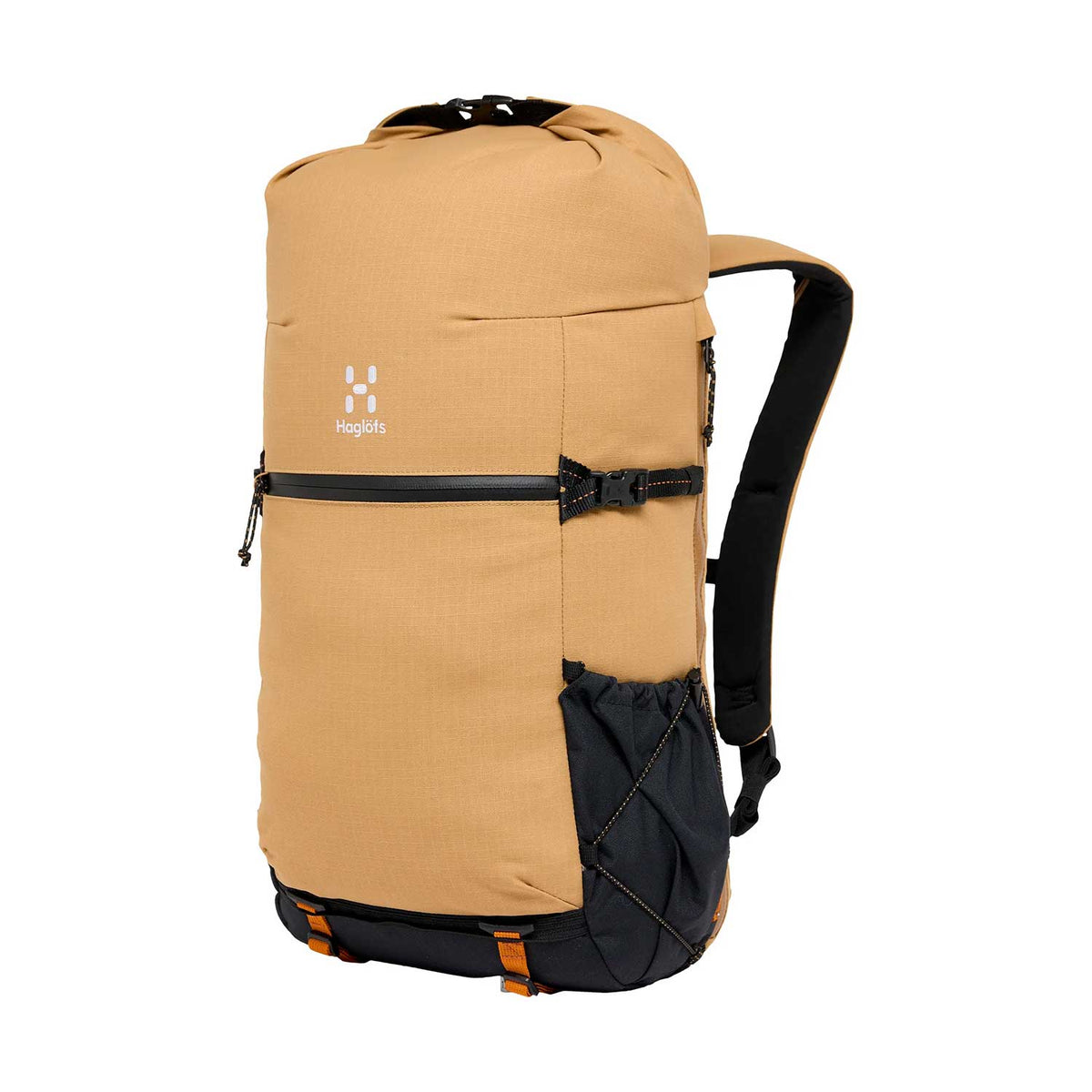 haglöfs ardos rolltop 22 l reppu ruskea musta