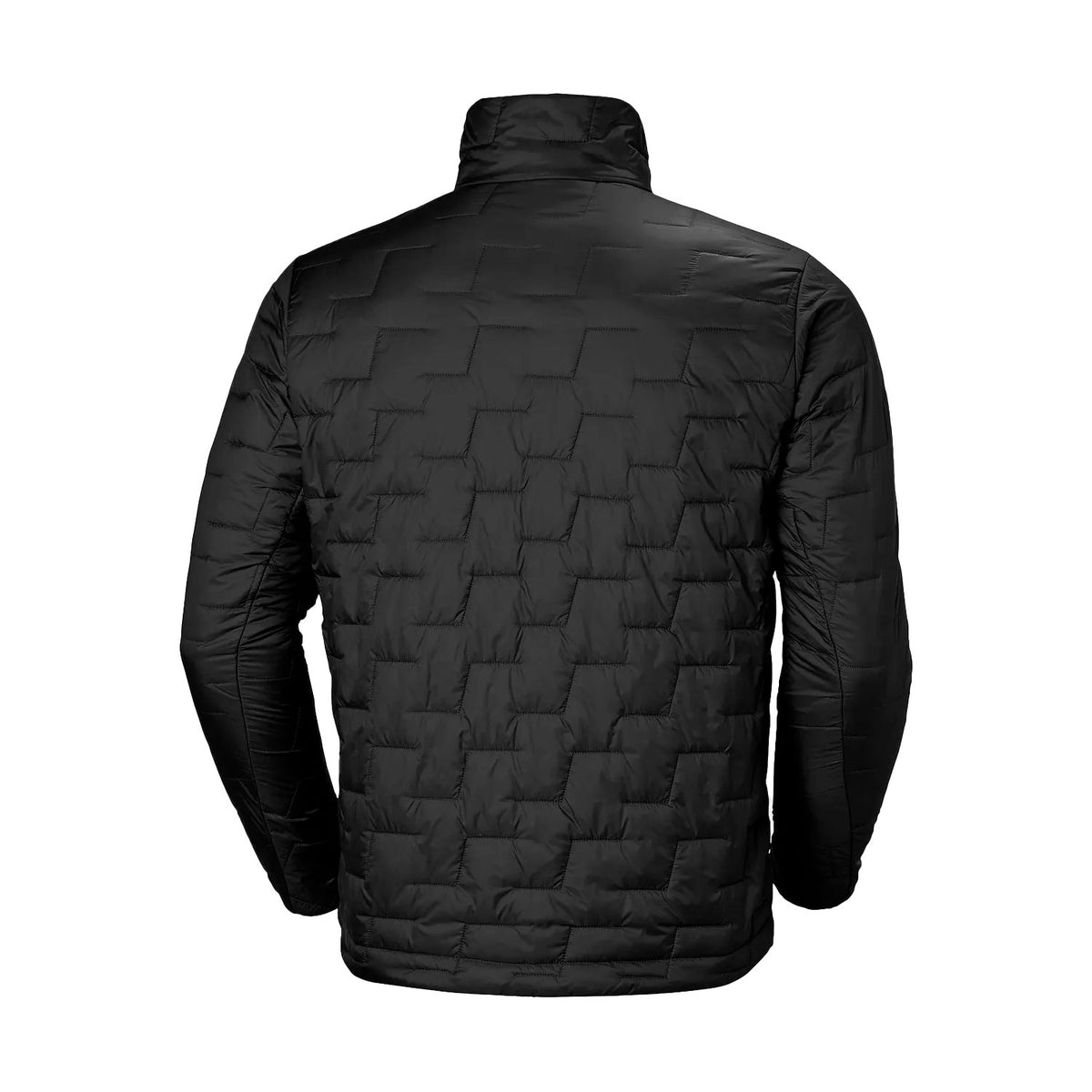 helly hansen lifaloft takki musta, selkä