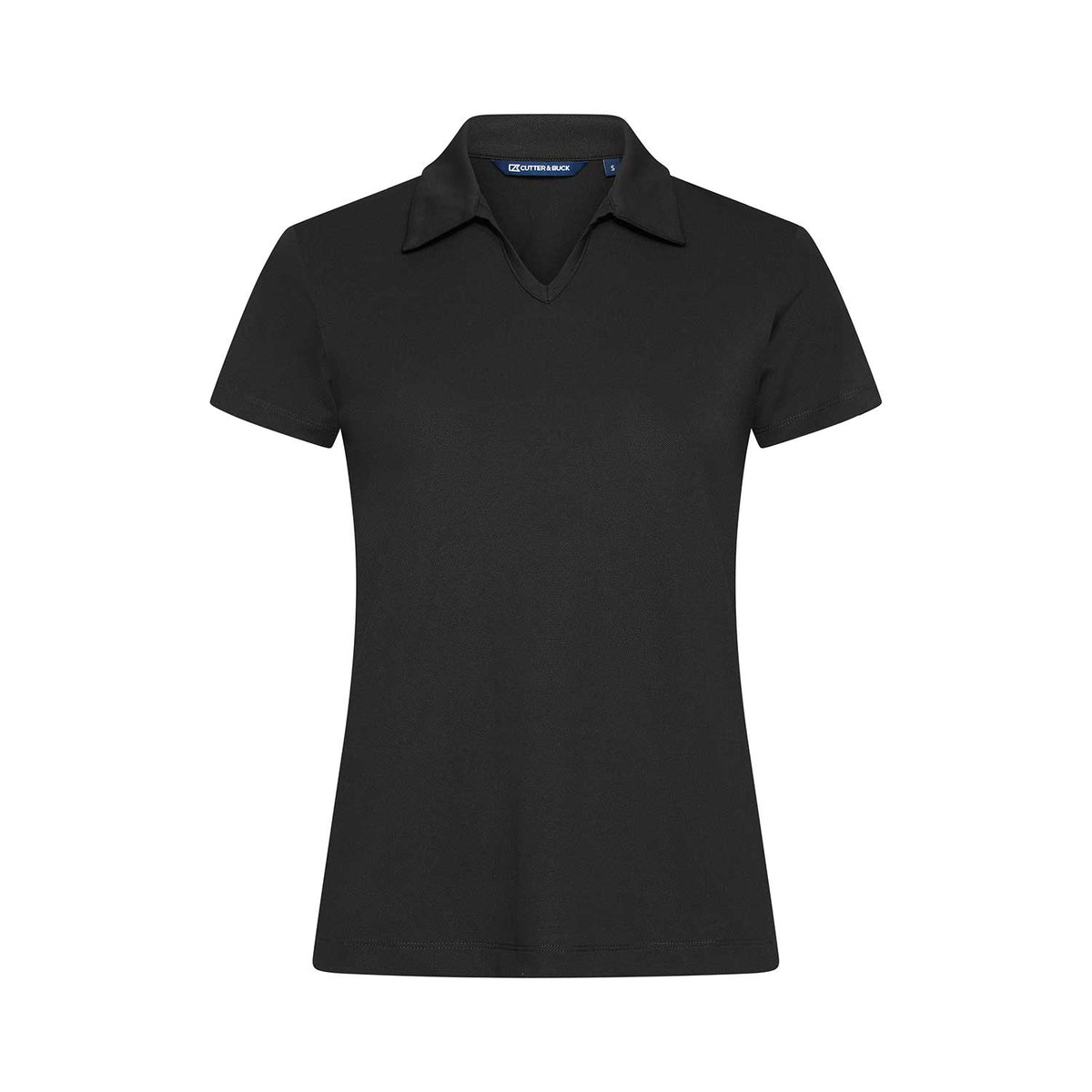 musta naisten Virtue Polo V-neck