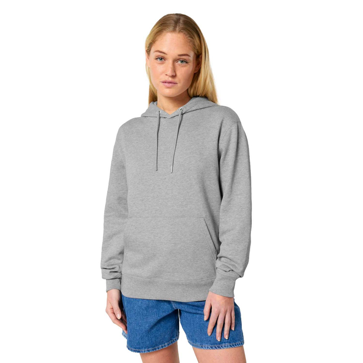 stanley stella cruiser 2 harmaa unisex huppari naisen päällä