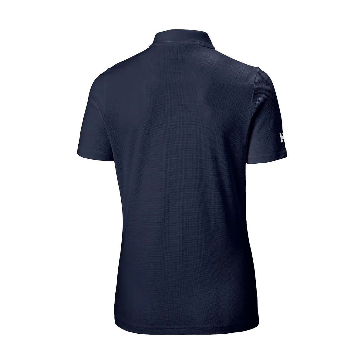 tummansininen Helly Hansen Crew Technical polo naisten pikeepaita, selkä