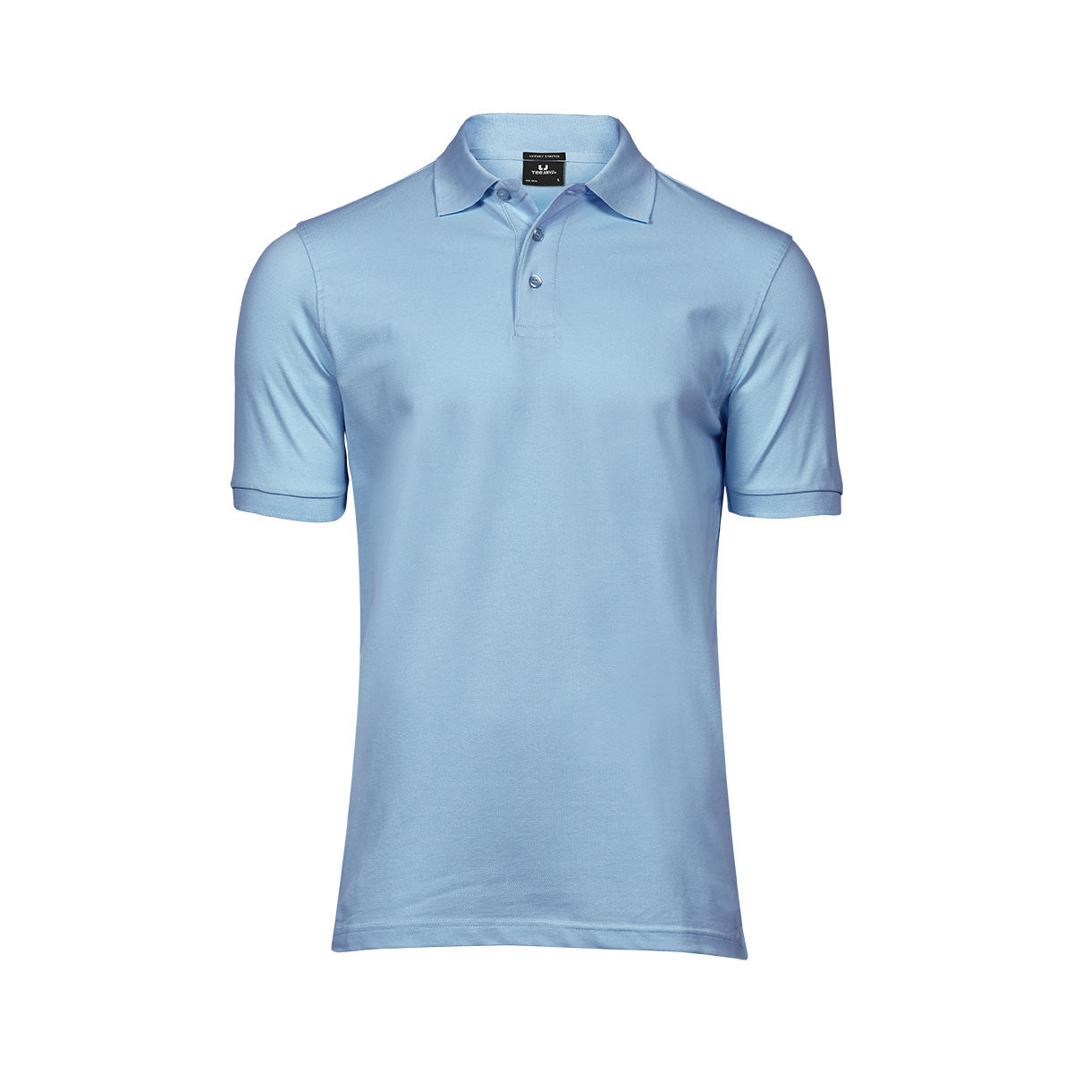 vaaleansininen Tee Jays Luxury Stretch Polo