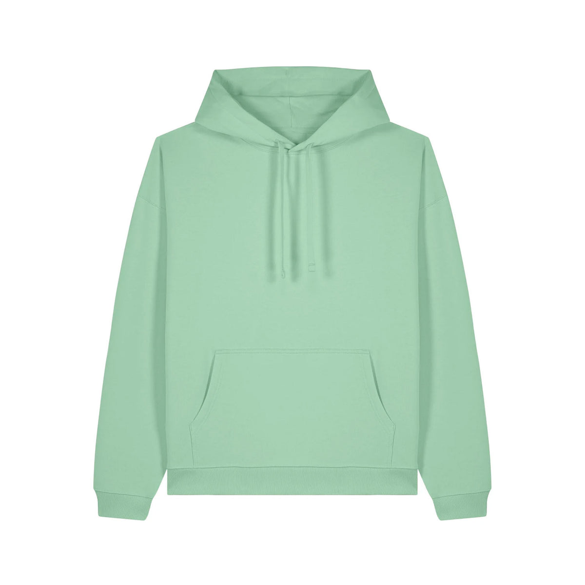 vaaleanvihreä oversize huppari