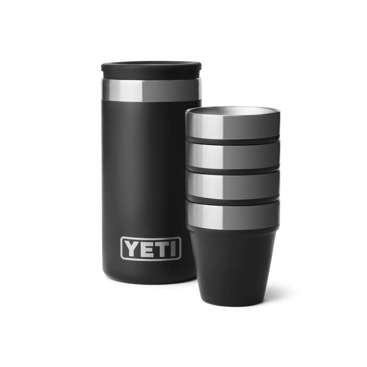 yeti shottilasit teräs, musta