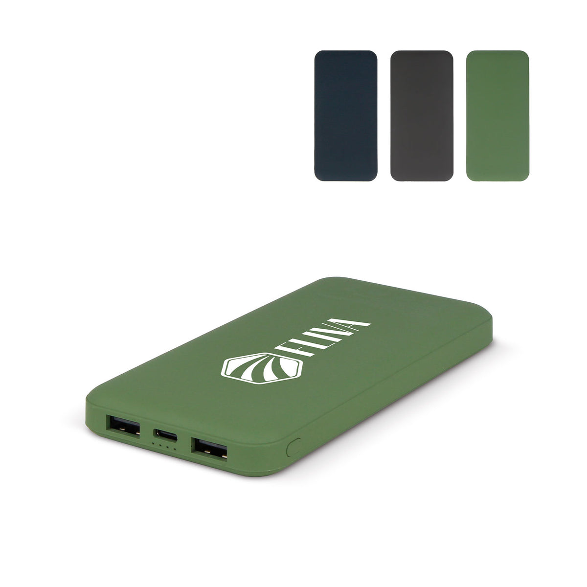 10000mah varavirtalähde omalla logolla, painatuksella