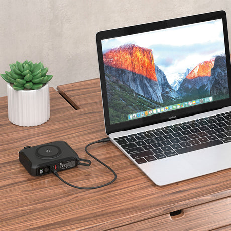65W 15000mAh powerbank kannettavalle