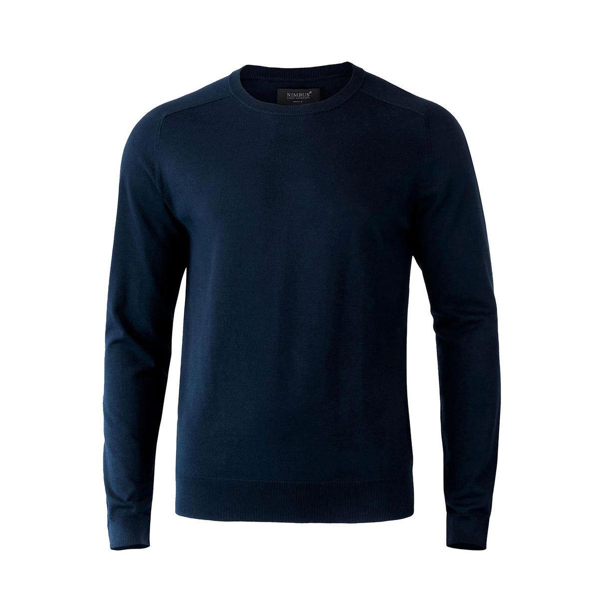 Nimbus Brighton O-Neck puuvillaneule, tummansininen