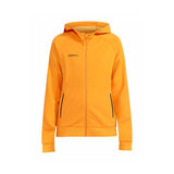 CORE Soul Full Zip Hood naisten huppari oranssi