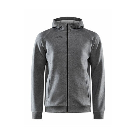 CORE Soul Full Zip Hood tummanharmaa