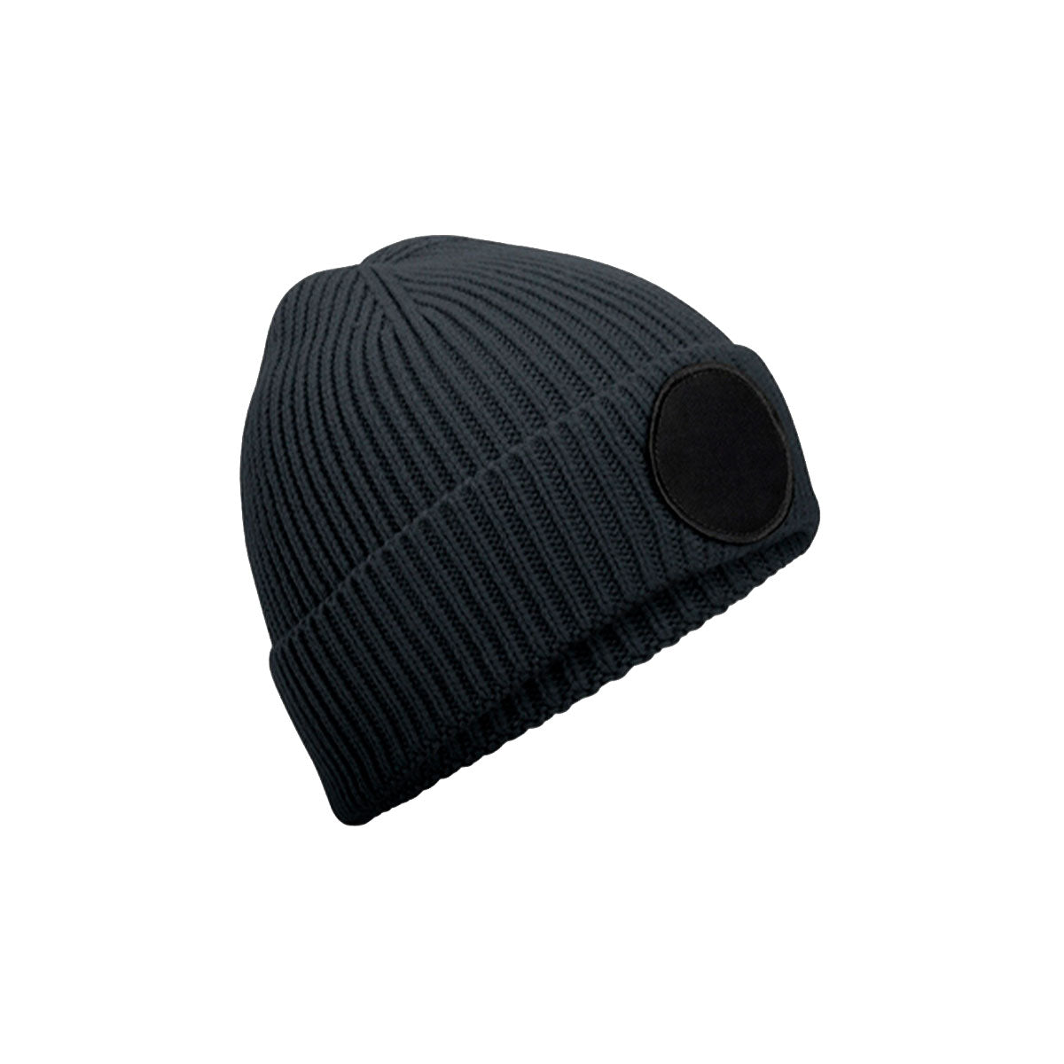 Circular Fashion Patch Beanie, graphite grey, grafiitin harmaa pipo