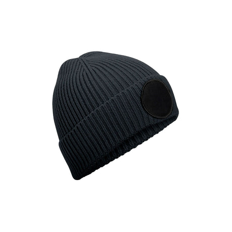 Circular Fashion Patch Beanie, graphite grey, grafiitin harmaa pipo