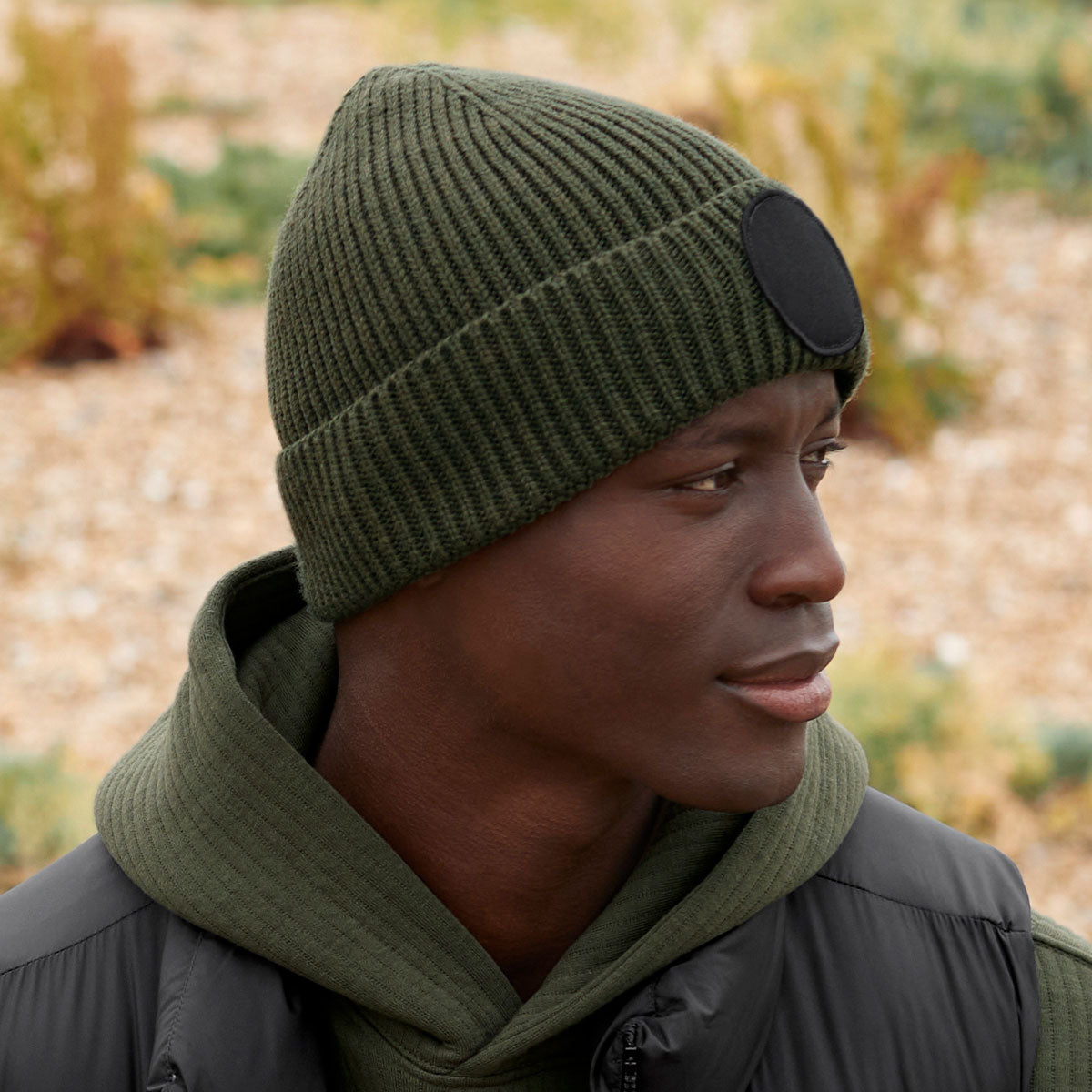 Circular Fashion Patch Beanie