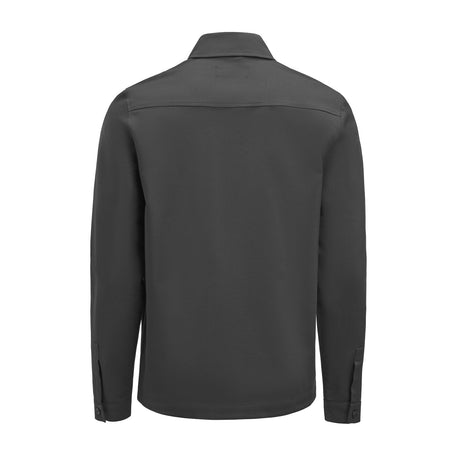 j.harvest & frost Modern Zip Overshirt, musta, selkä