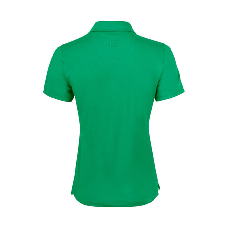 Oceanside Stretch Polo Ladies vihreä, selkä