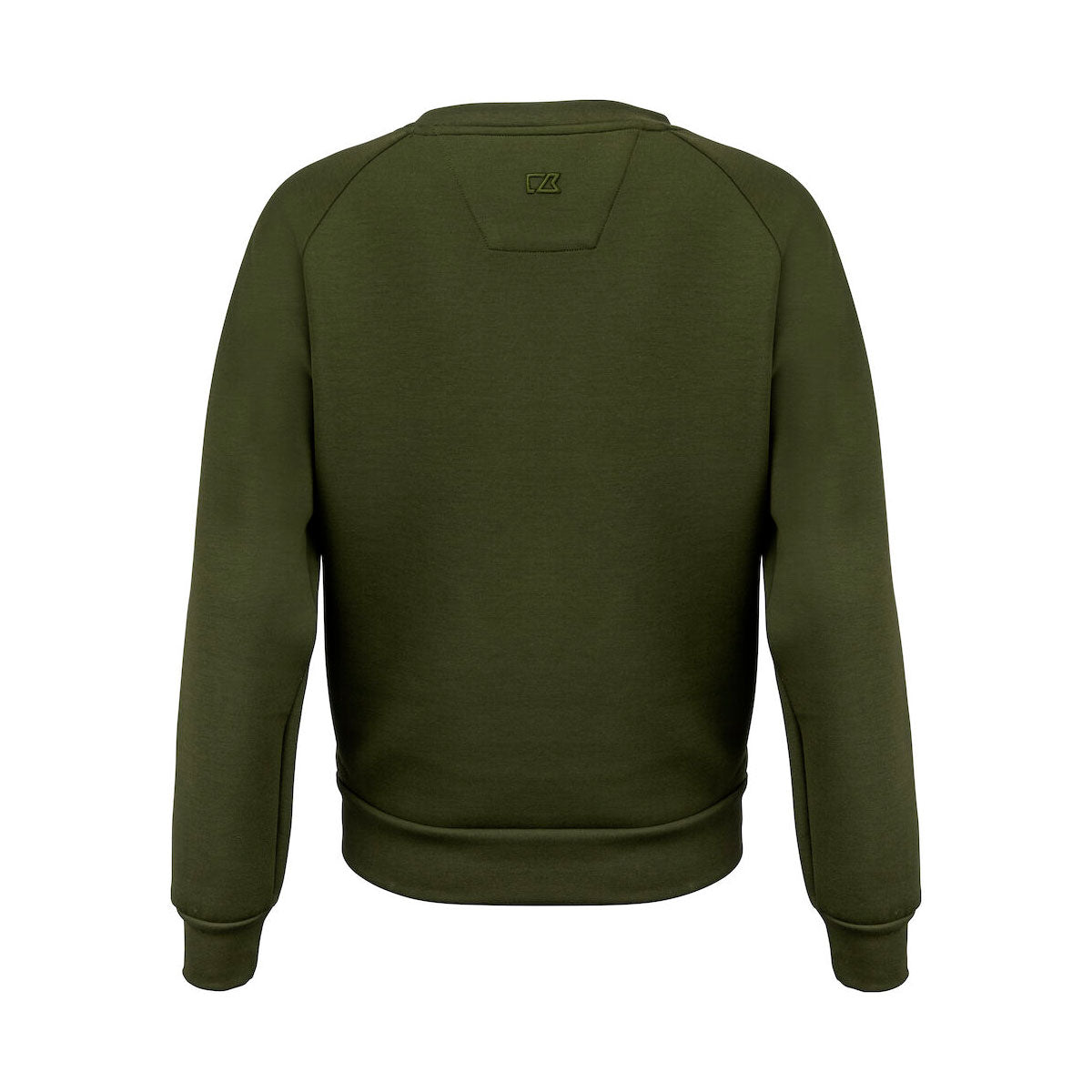 Pemberton Crewneck Ladies tummanvihreä, selkä