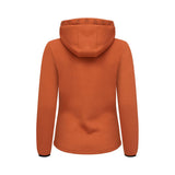 Pemberton Hood FZ naisten vetoketjuhuppari oranssi, selkä