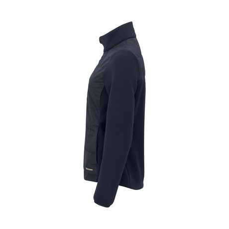Cutter & Buck Pemberton Hybrid Jacket Women, tummansininen, sivuprofiili, vasen hiha