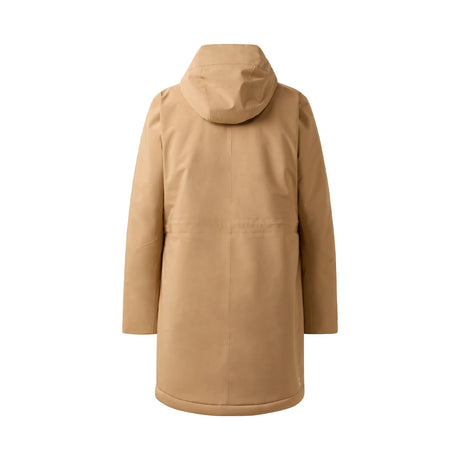 Salix Proof Mimic II Parka women, oak brown, selkä