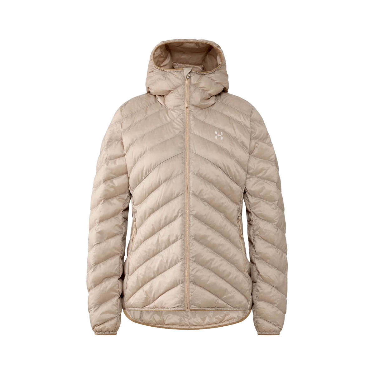 Särna Mimic II Hood Women, chalk beige