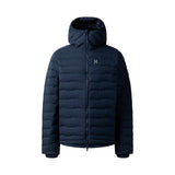 Spitz Down Hood Men, tarn blue