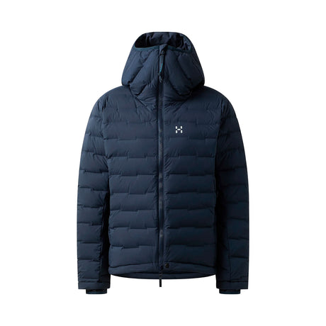 Spitz Down Hood Women, tarn blue