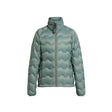 TXlite Shibui Down Collar Jacket Women harmaanvihreä kevytuntuvatakki