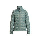 TXlite Shibui Down Collar Jacket Women harmaanvihreä kevytuntuvatakki