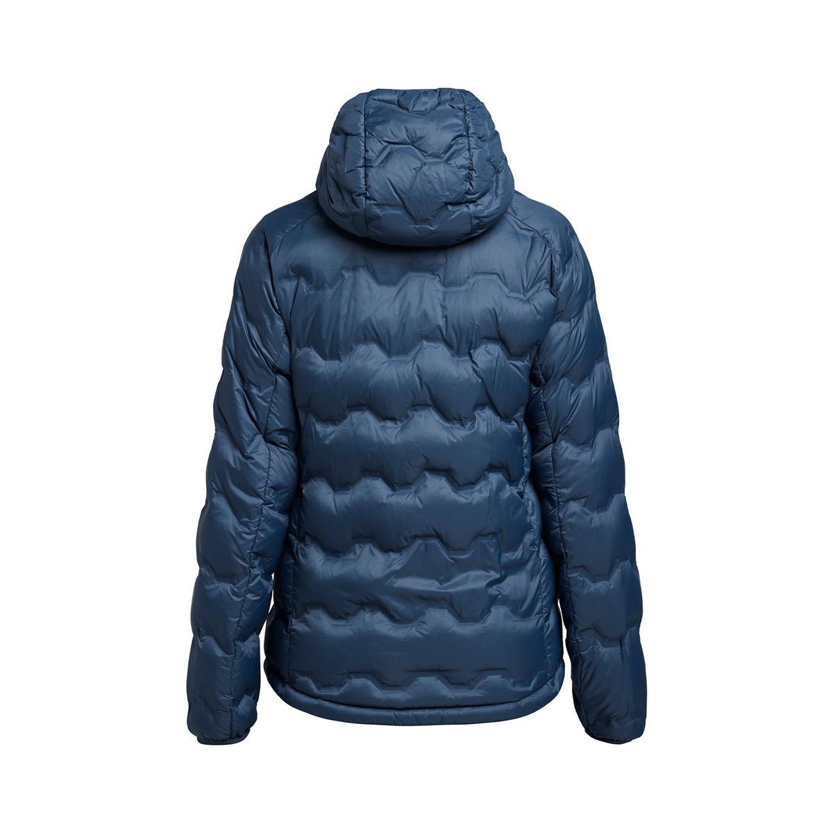 TXlite Shibui Down Jacket Woman, tummansininen, selkä