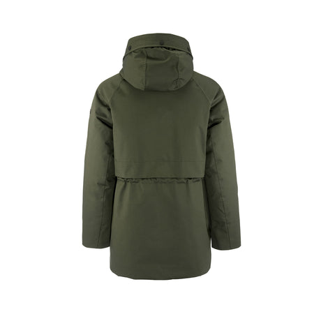 Urban Padded Parka W vihreä selkä