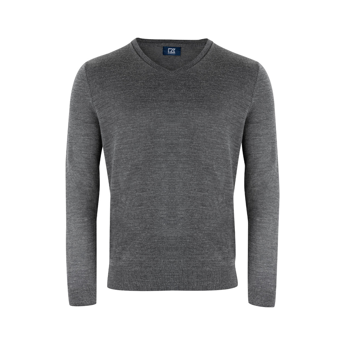 Cutter & Buck Vernon V-neck Men, meelrattu antrasiitti