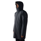 Yra Mimic Proof Parka Men, musta, parkatakki hupulla