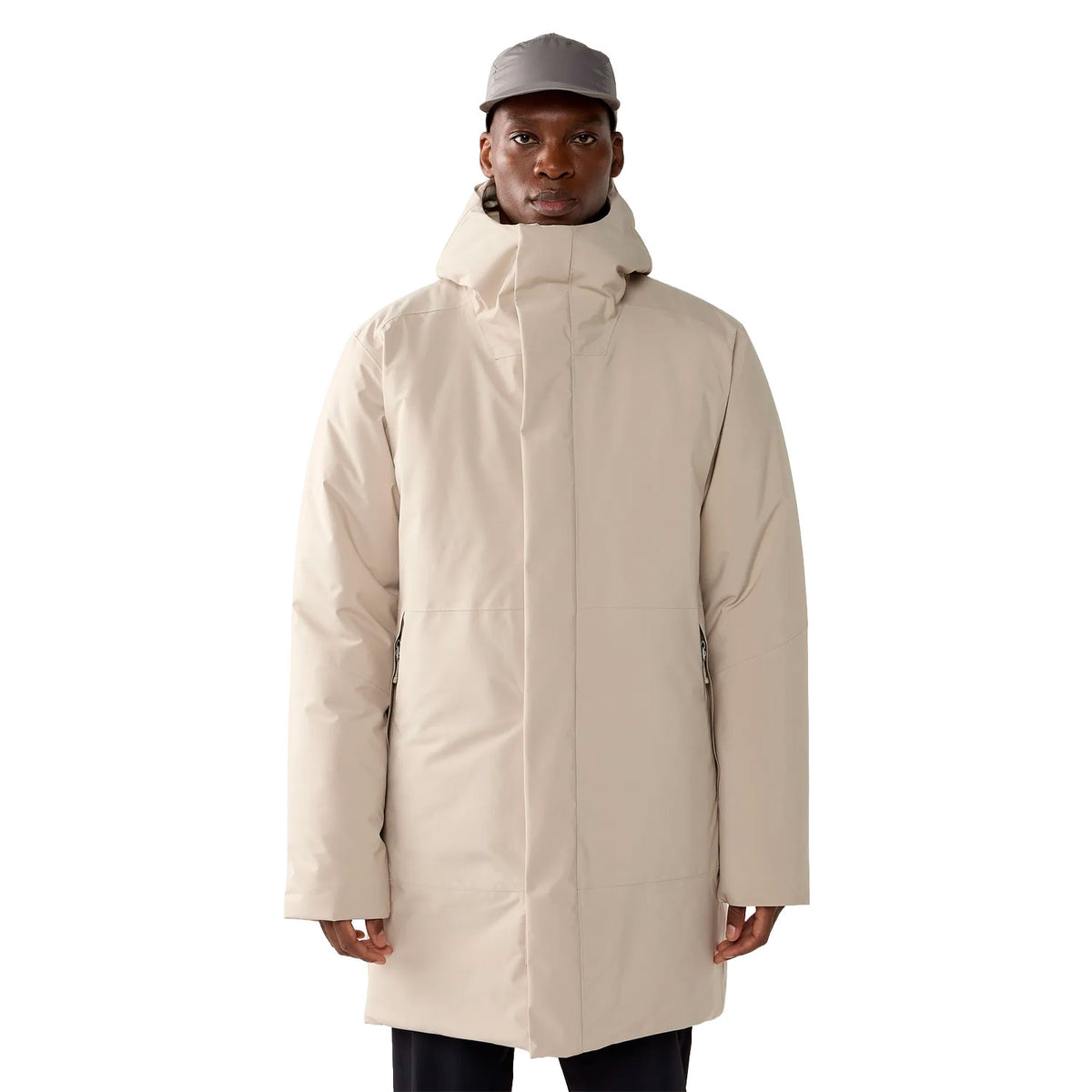 Yra Mimic Proof Parka Men, parkatakki, chalk beige