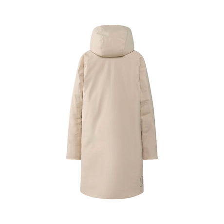 Yra Mimic Proof Parka Women, naisten, chalk beige, selkä