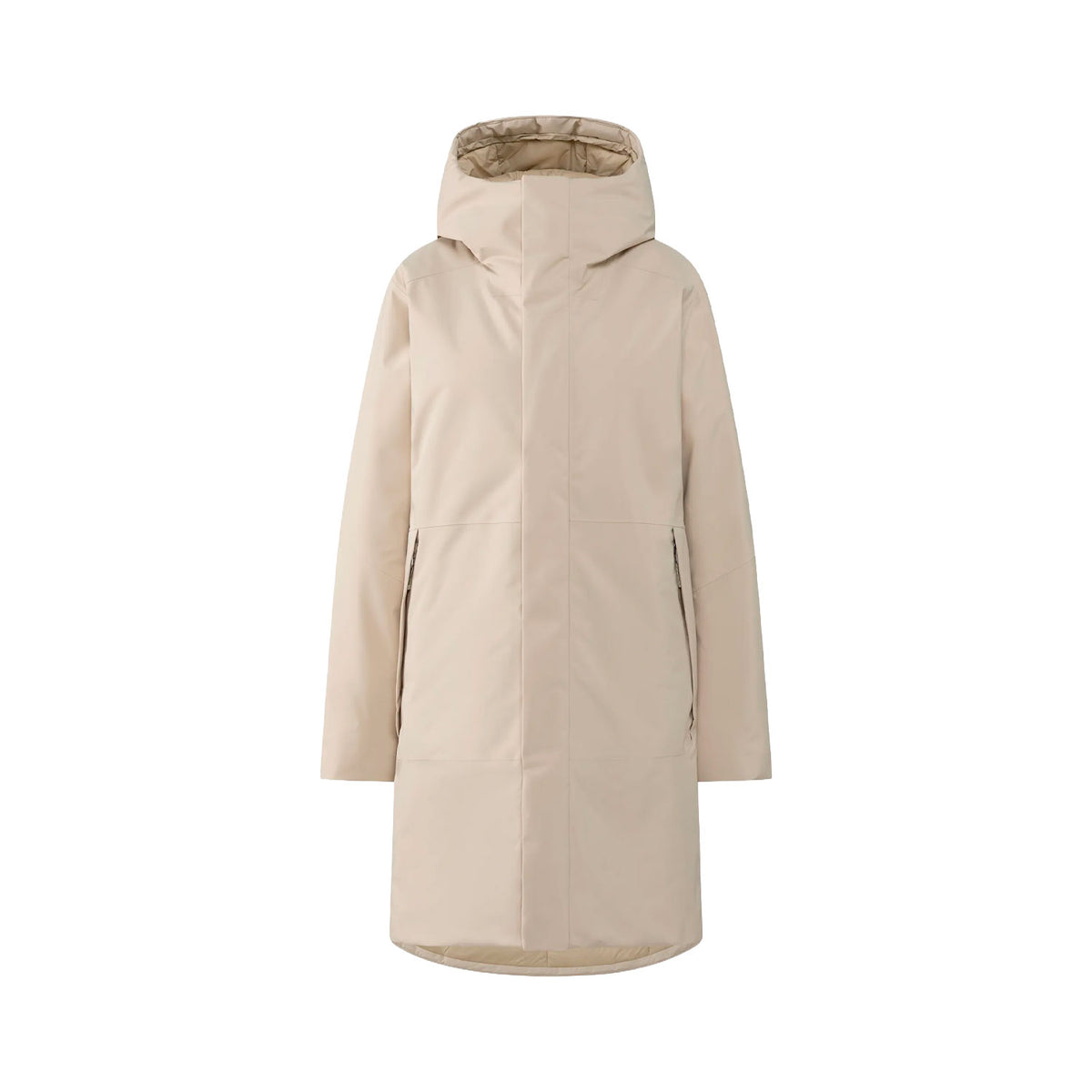 Yra Mimic Proof Parka Women, naisten, chalk beige