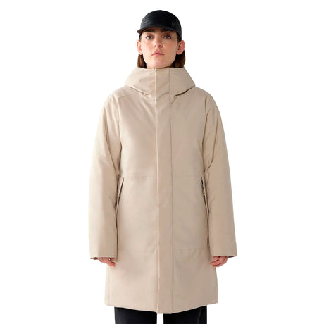 Yra Mimic Proof Parka Women, naisten parkatakki, chalk beige