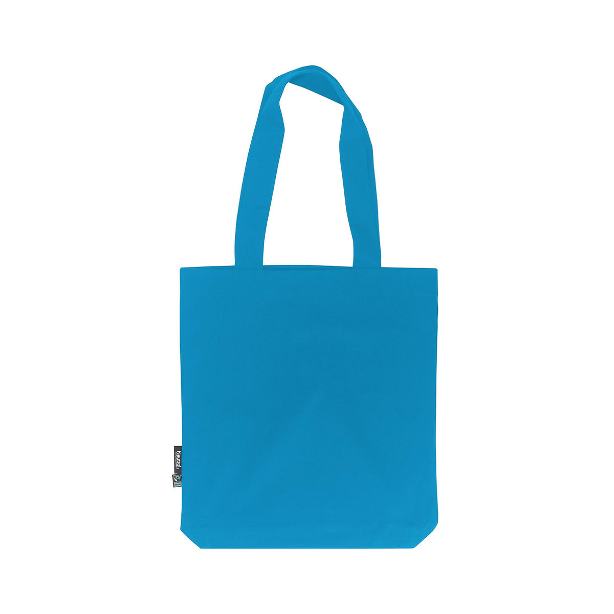 azure sininen neutral kangaskassi twill bag