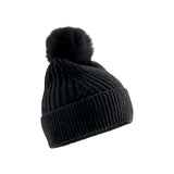 Beechfield snow luxe pipo, musta
