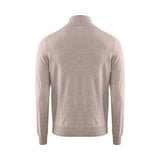 berkeley Wilton Merino Halfzip, hiekka, selkä