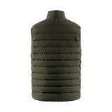 berkeley delano vest, tummanvihreä, selkä