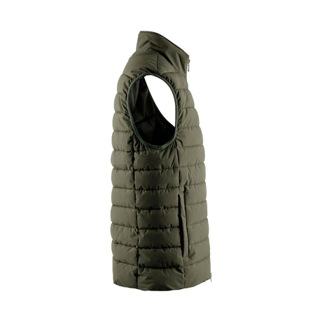 berkeley delano vest, tummanvihreä, sivuprofiili