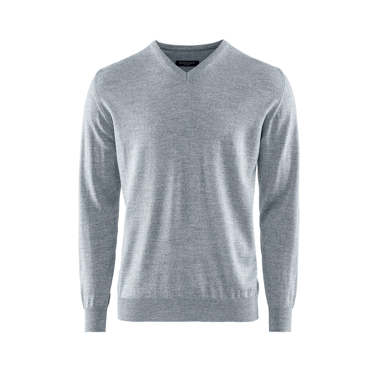 Berkeley Wilton Merino V-neck harmaa
