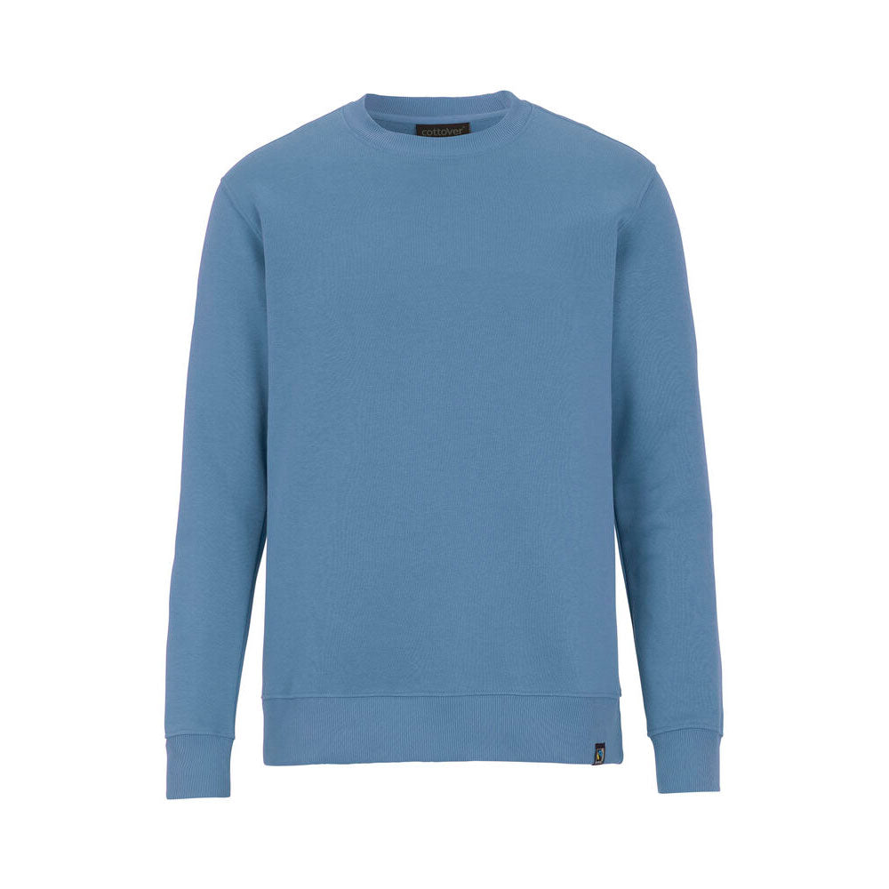 cottover Key Crew Neck Unisex collegepaita dusty blue