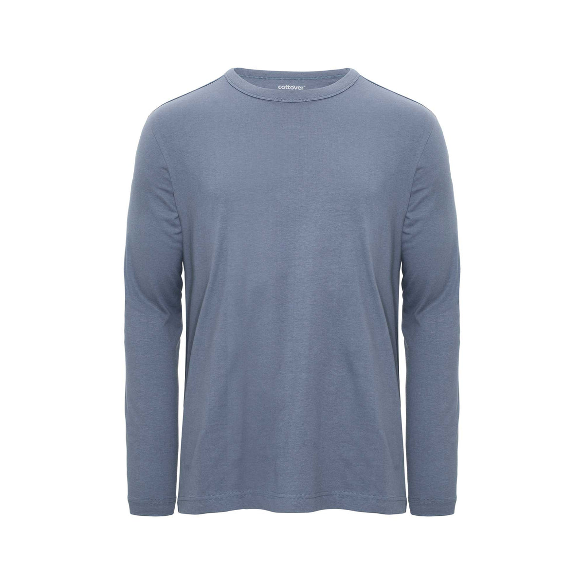 Cottover Relaxed T-shirt pitkähihainen t-paita, unisex, dusty blue
