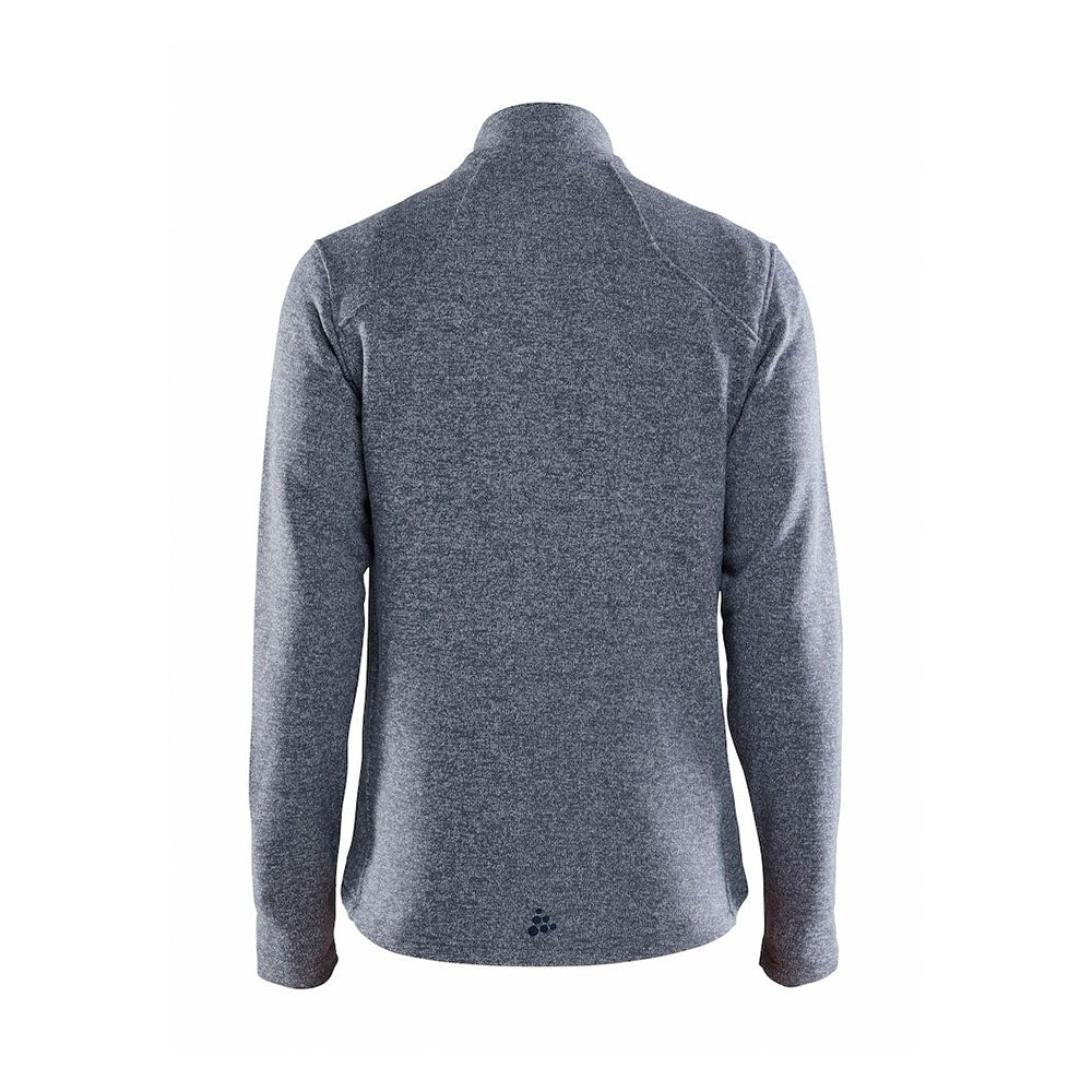 Craft ADV Explore Heavy Fleece Jacket siniharmaa, selkä