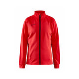 Craft ADV Unify Jacket naisten collegetakki punainen