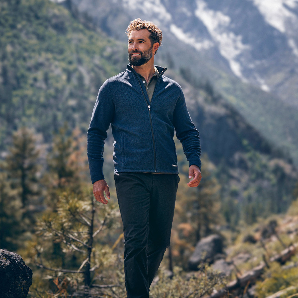 Cutter buck Hunts Point Fleece Full Zip Men fleecetakki
